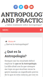 Mobile Screenshot of anthropologyandpractice.com